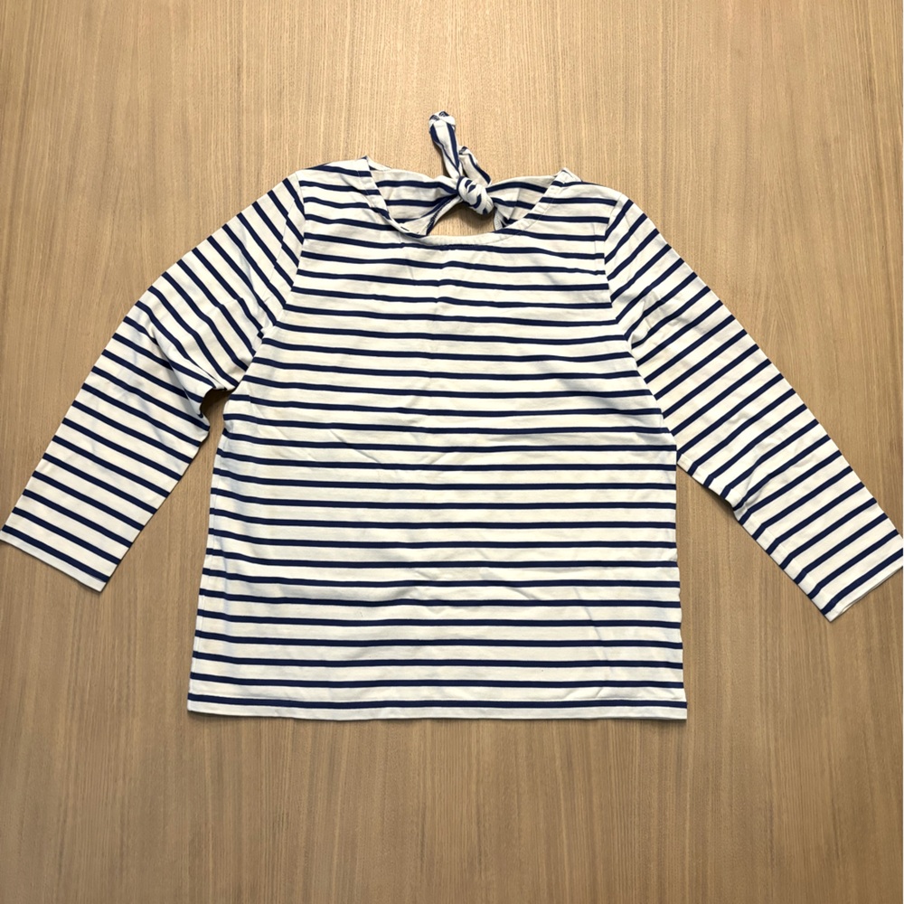 J. Crew women’s 3/4 striped top
